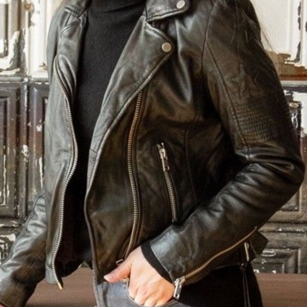 Mauritius Wona SF Leather Star Jacket Medium